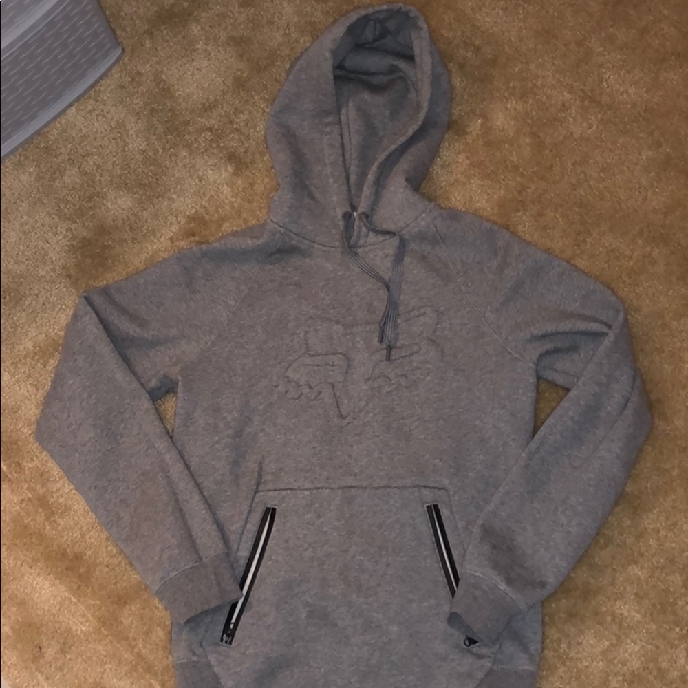 Grey hoodie